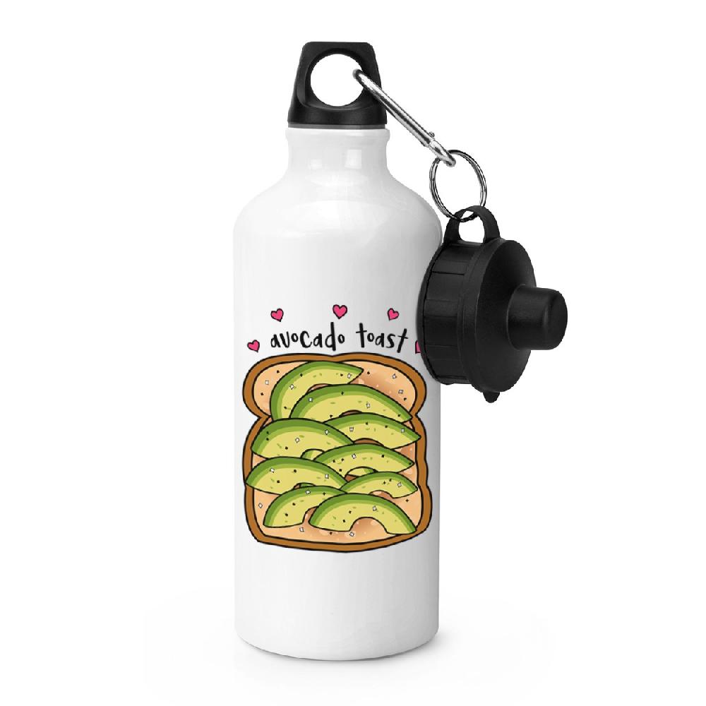 gift base Avocado Toast Sliced Sports Bottle