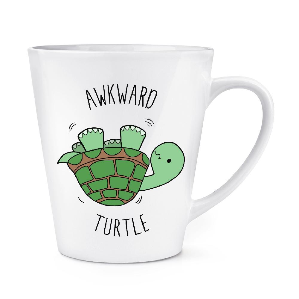 gift base Awkward Turtle 12oz Latte Mug Cup