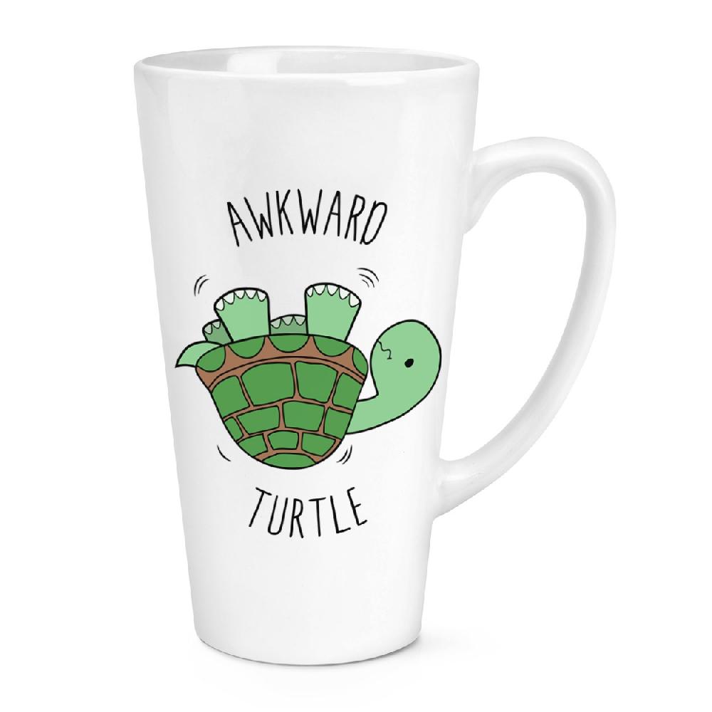 gift base Awkward Turtle 17oz Large Latte Mug Cup
