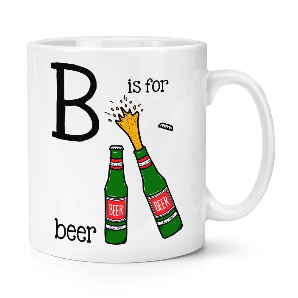 gift base B Is For Beer 10oz Mug Cup
