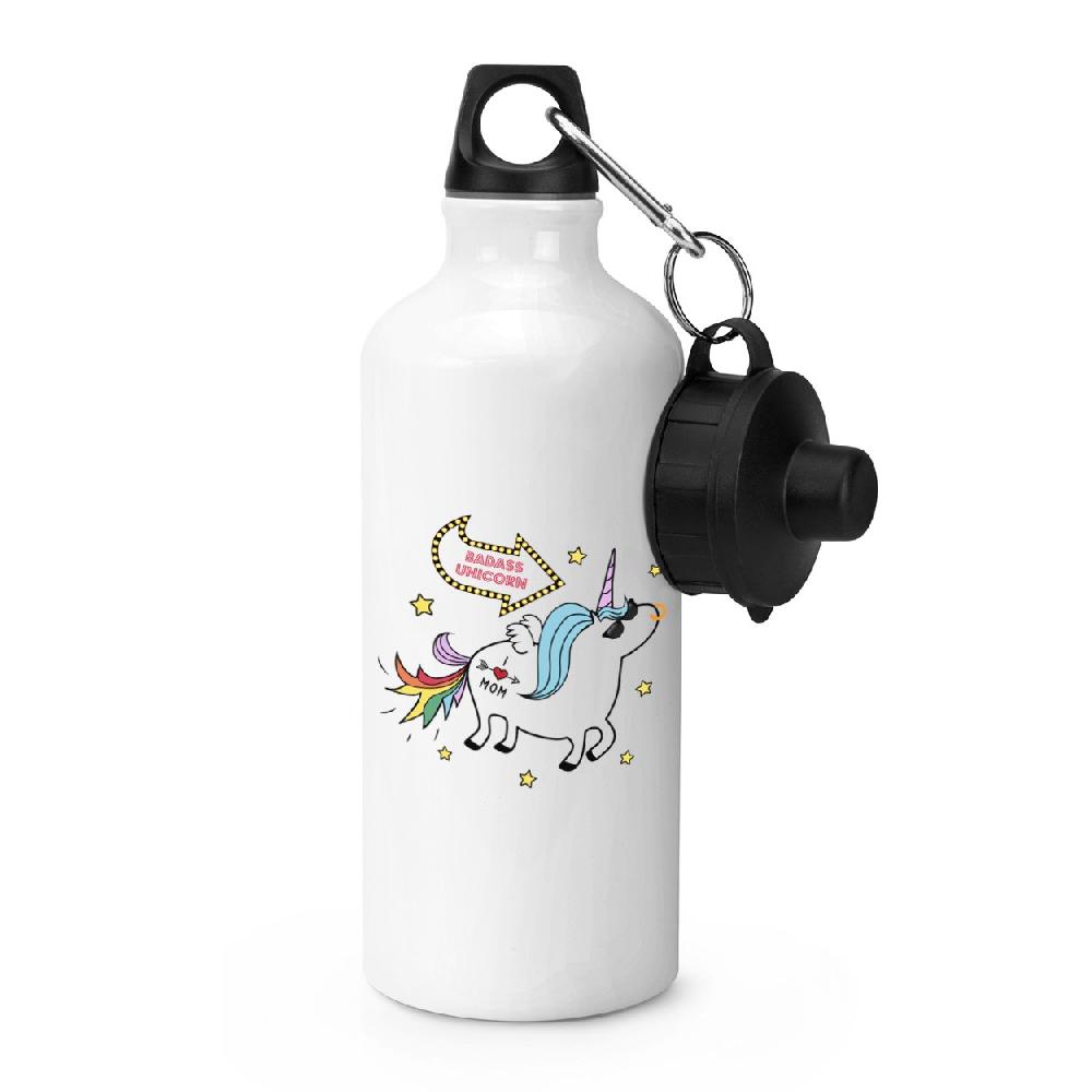 gift base Badass Unicorn Sports Bottle