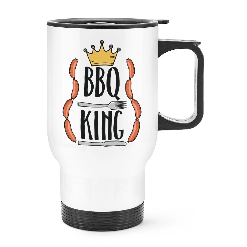 gift base BBQ King Travel Mug Cup With Handle
