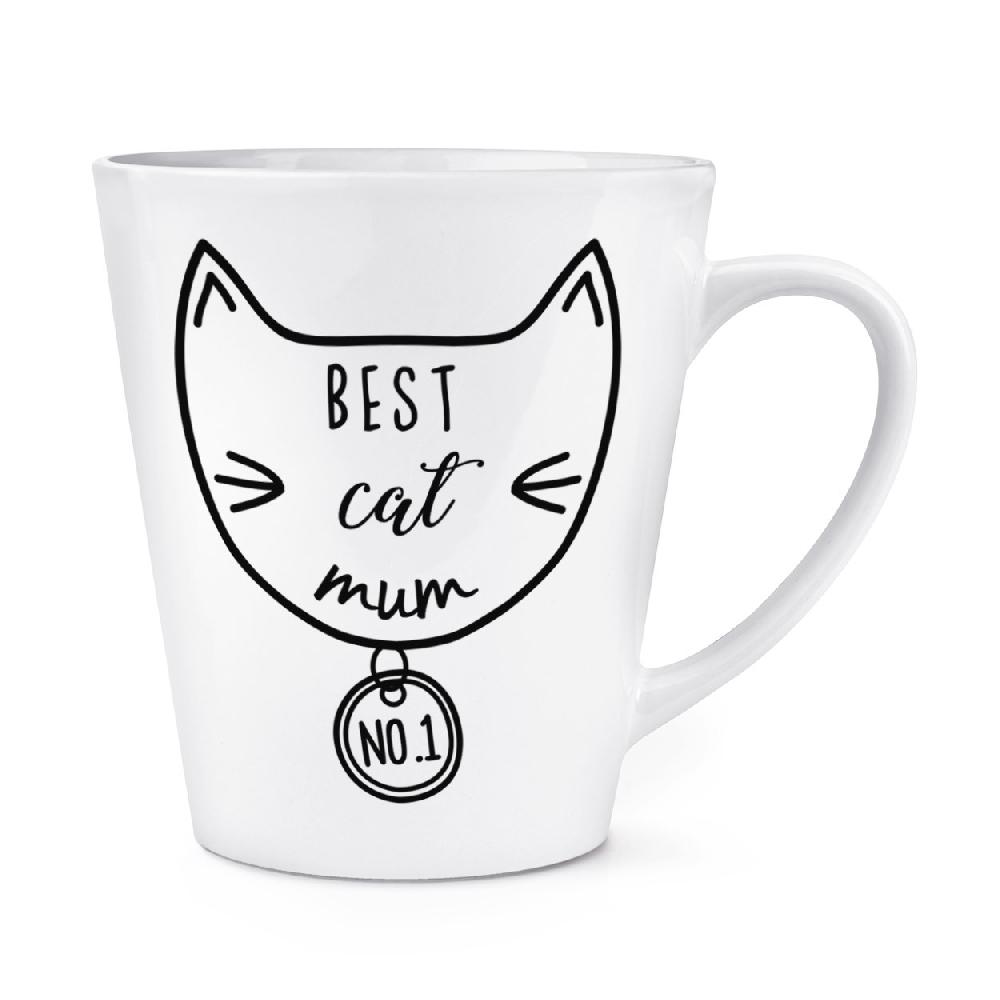 gift base Best Cat Mum 12oz Latte Mug Cup