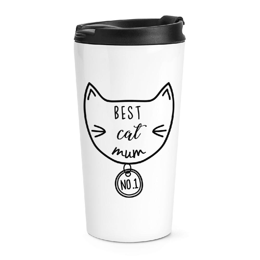 gift base Best Cat Mum Travel Mug Cup