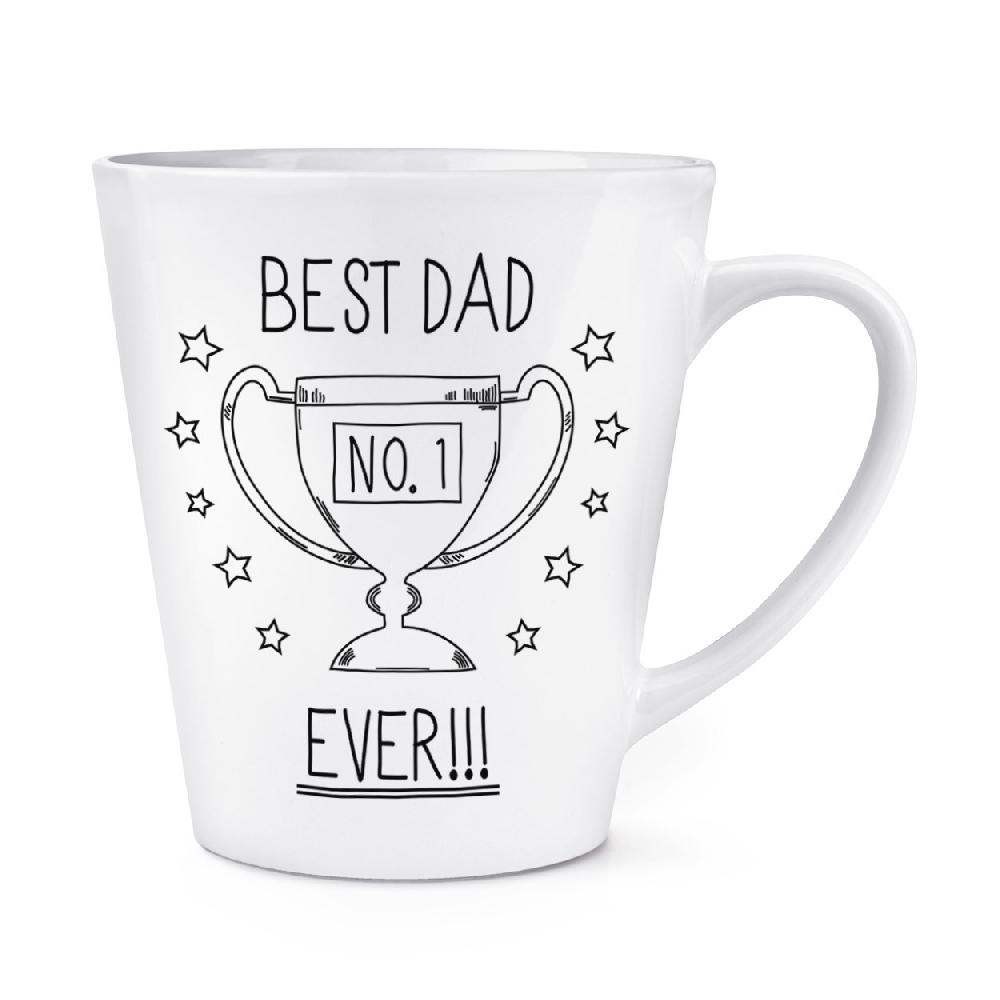 gift base Best Dad Ever No.1 12oz Latte Mug Cup