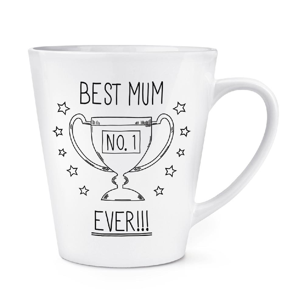 gift base Best Mum Ever No.1 12oz Latte Mug Cup