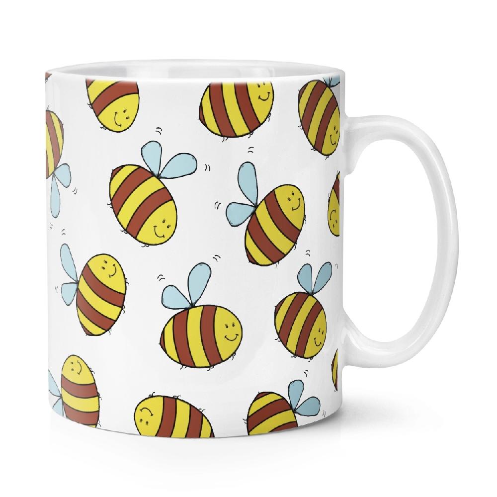 gift base Bumble Bee Pattern 10oz Mug Cup
