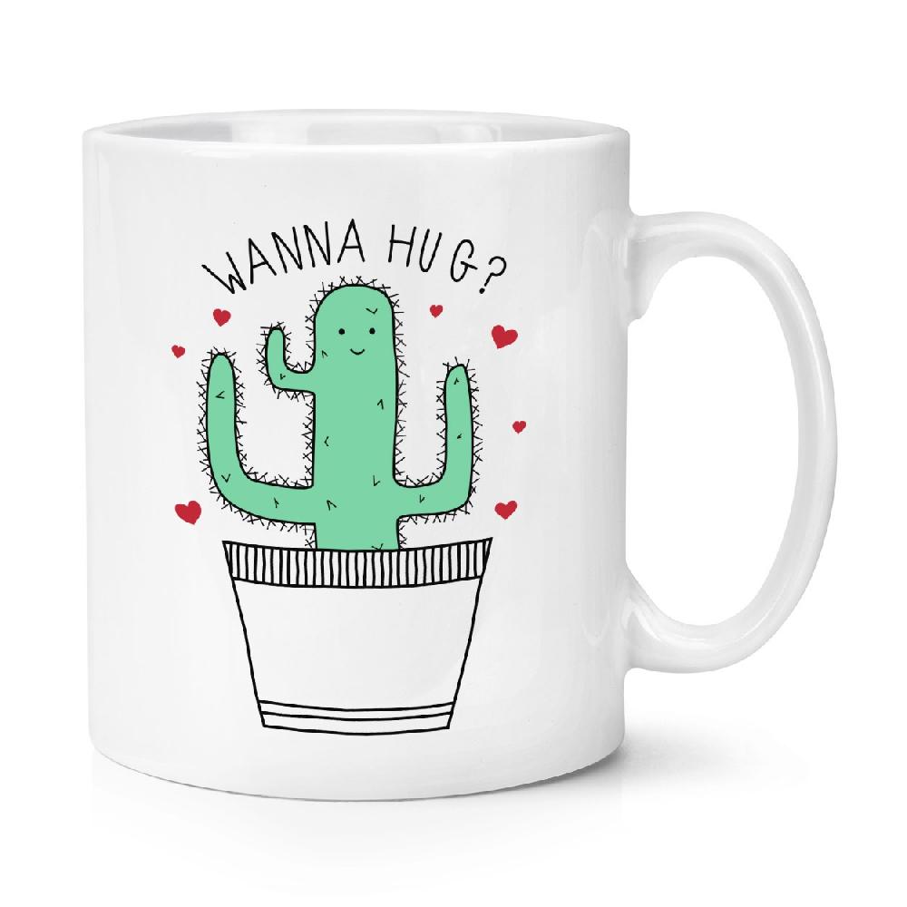 gift base Cactus Wanna Hug 10oz Mug Cup