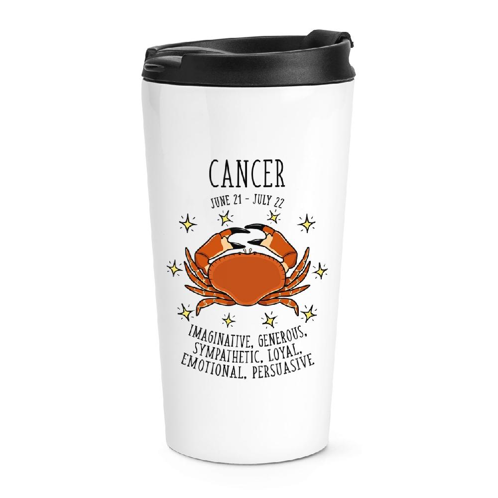 gift base Cancer Horoscope Travel Mug Cup
