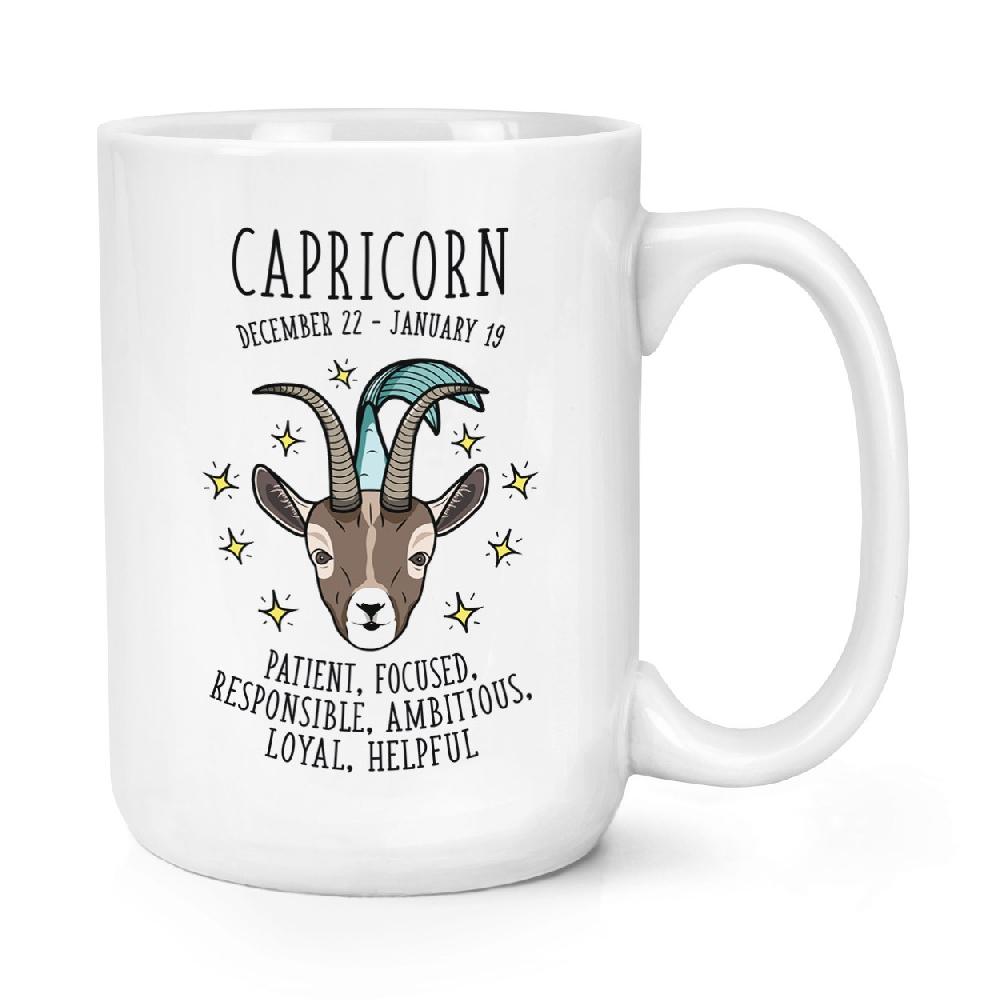 gift base Capricorn Horoscope 15oz Large Mug Cup
