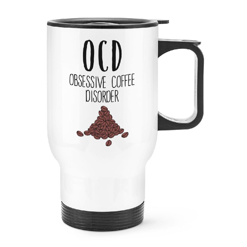 gift base Coffee OCD Travel Mug Cup With Handle