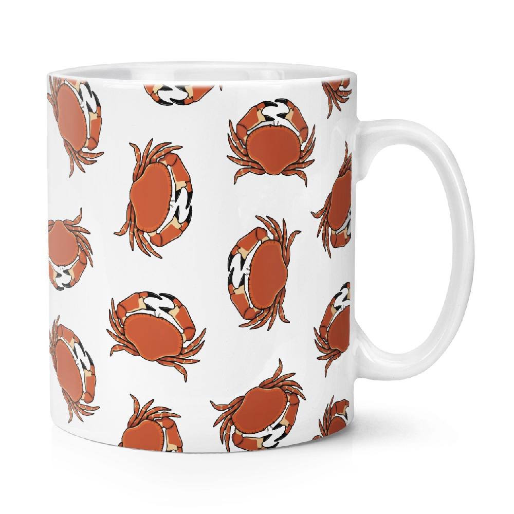 gift base Crab Pattern 10oz Mug Cup
