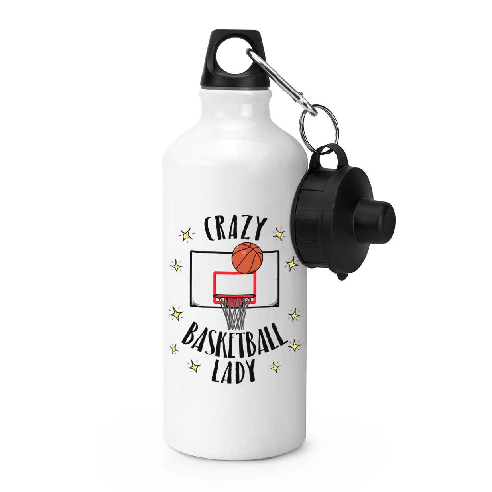 gift base Crazy Basketball Lady Sports Bottle
