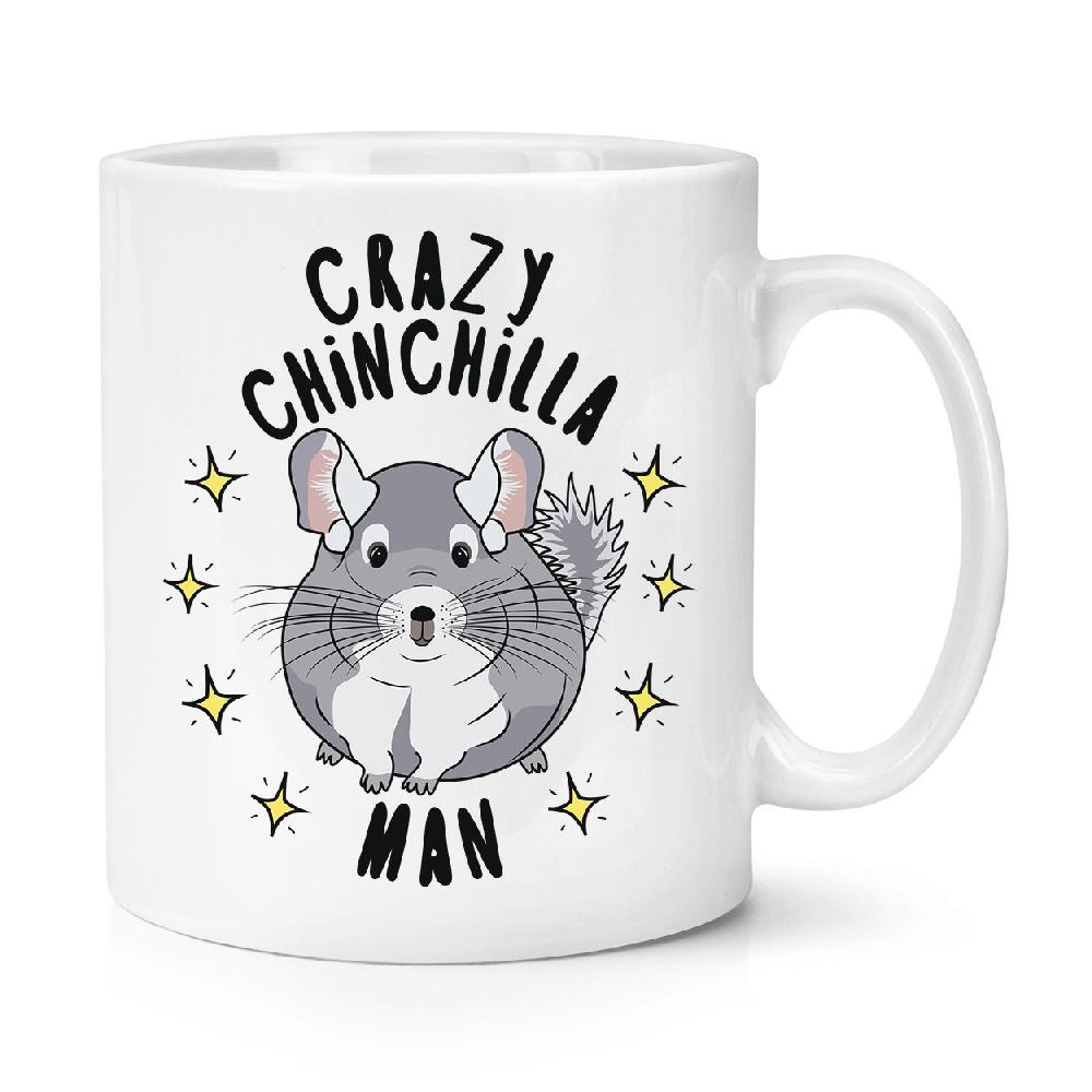 gift base Crazy Chinchilla Man Stars 10oz Mug Cup