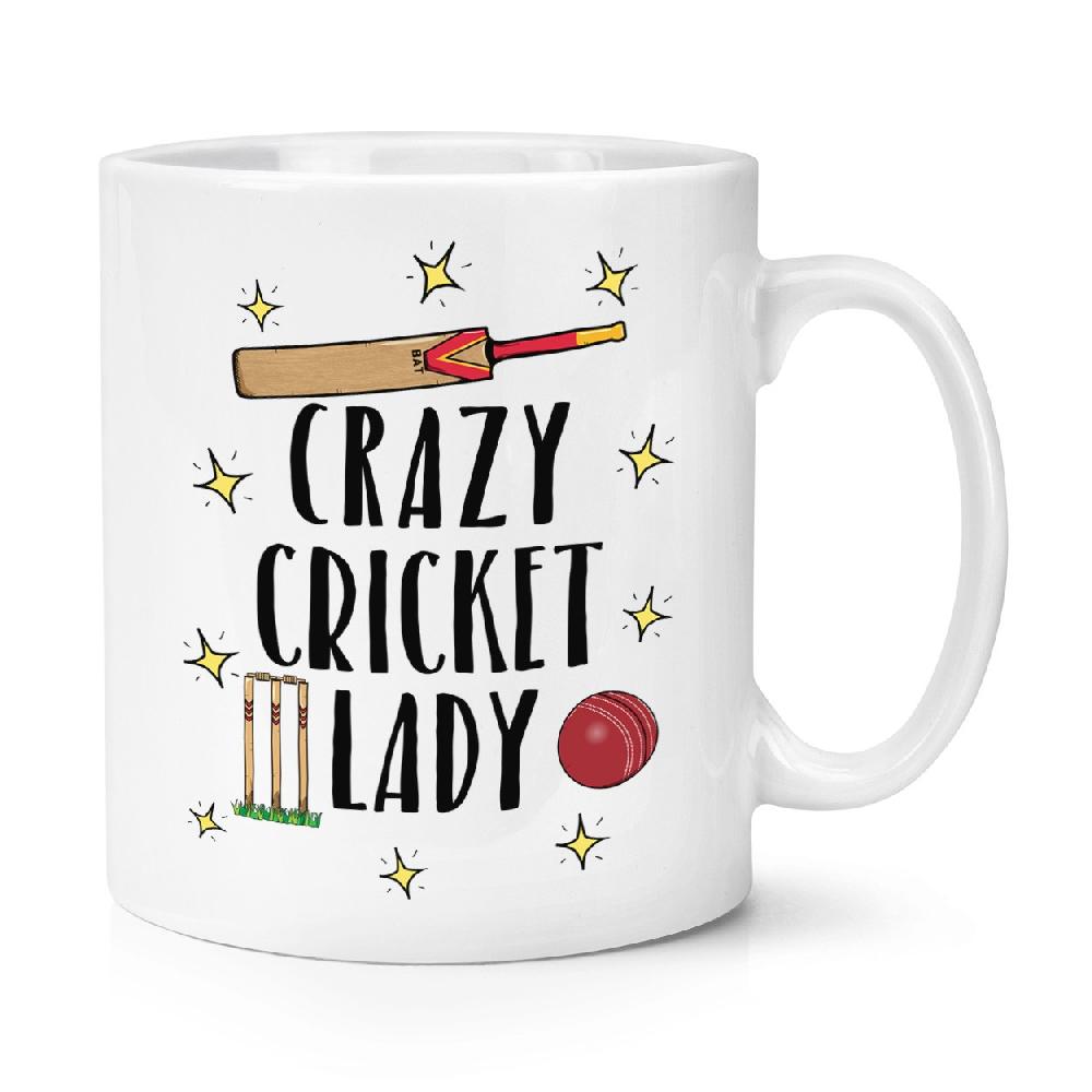 gift base Crazy Cricket Lady 10oz Mug Cup
