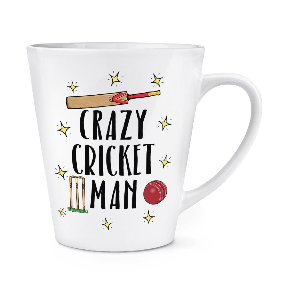 gift base Crazy Cricket Man 12oz Latte Mug Cup