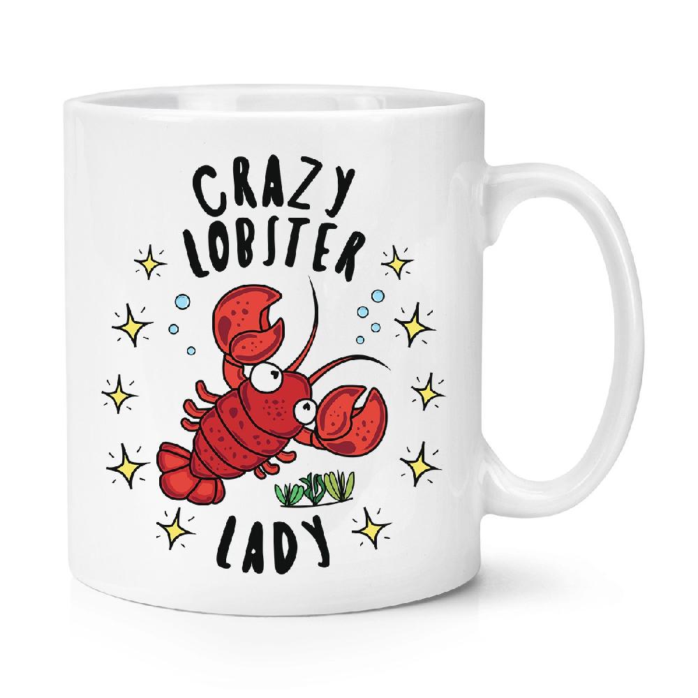 gift base Crazy Lobster Lady Stars 10oz Mug Cup