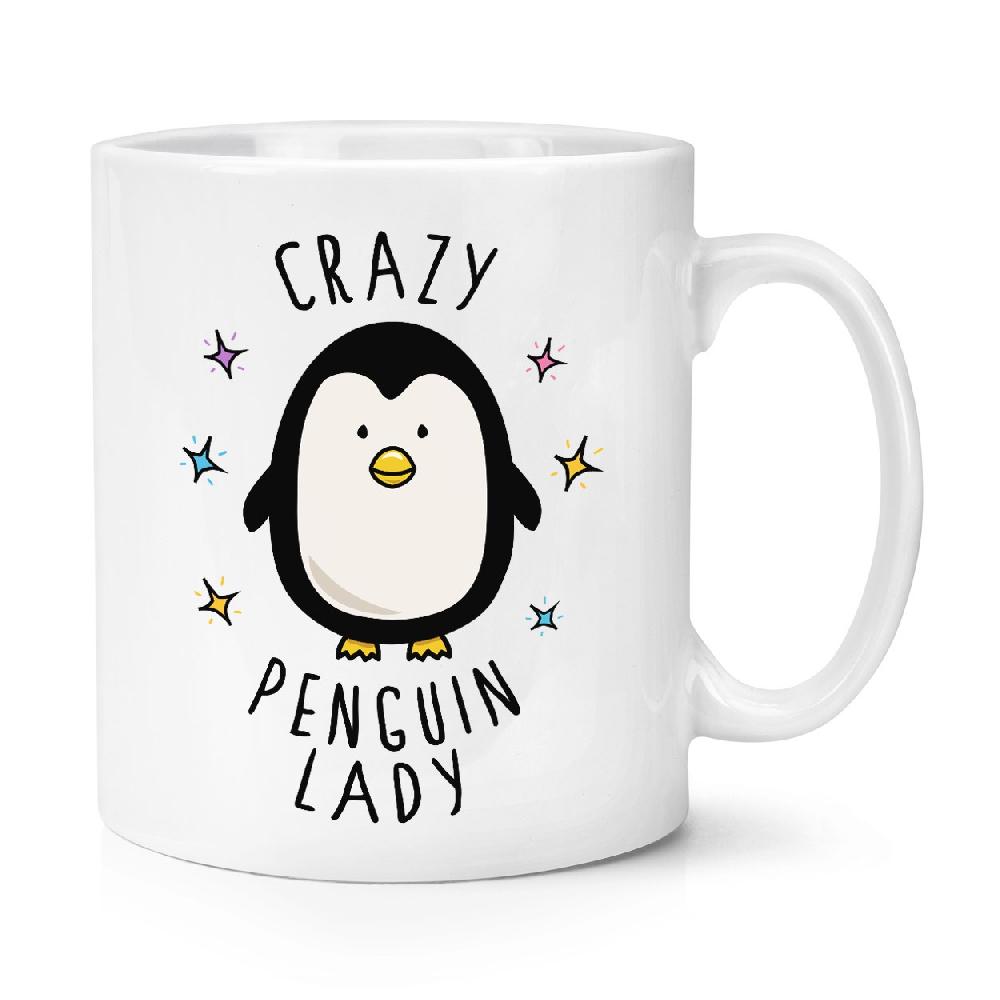gift base Crazy Penguin Lady 10oz Mug Cup