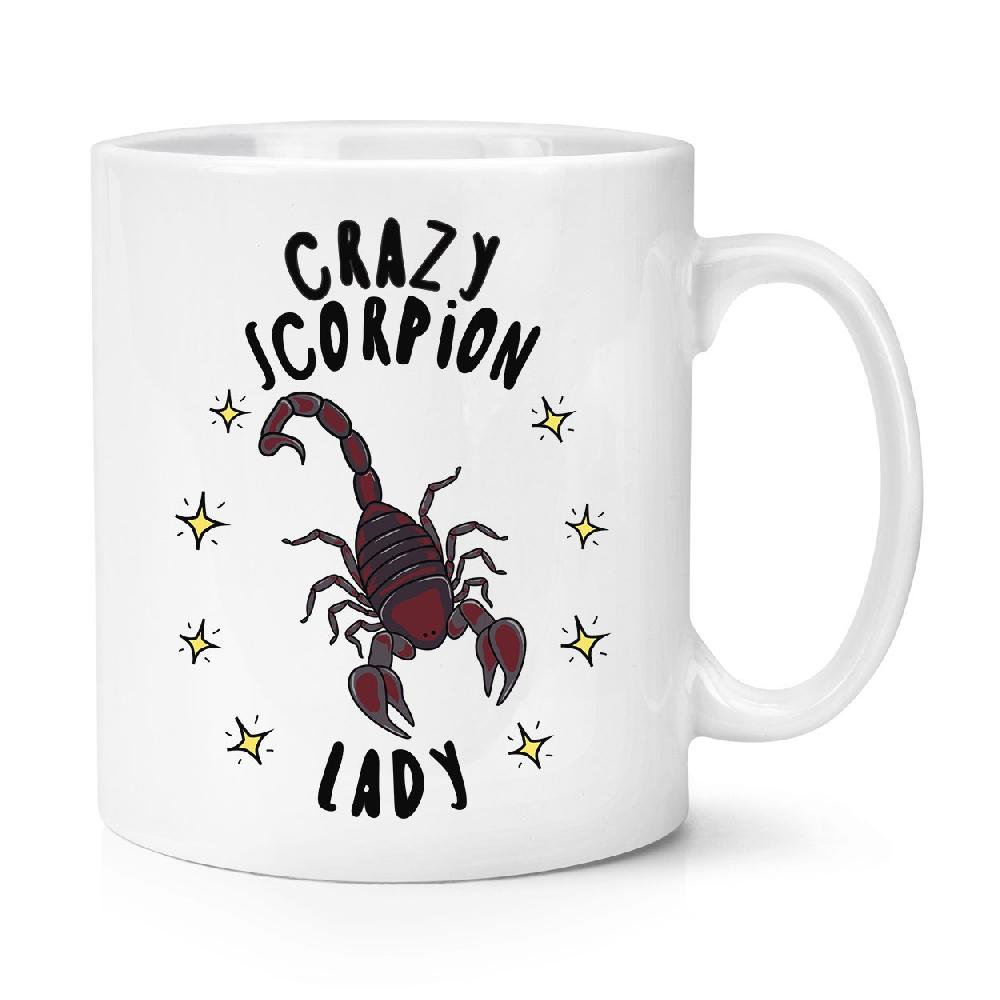 gift base Crazy Scorpion Lady Stars 10oz Mug Cup