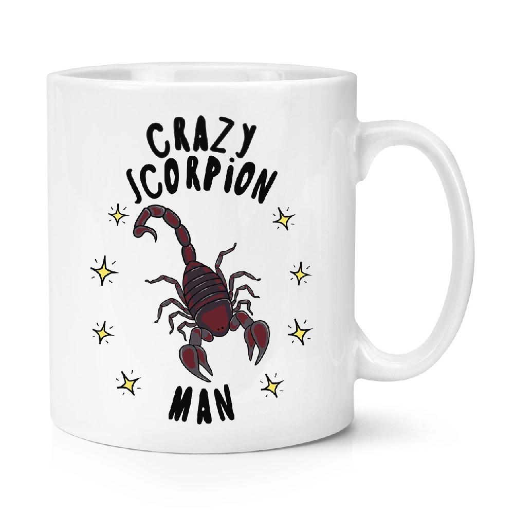gift base Crazy Scorpion Man Stars 10oz Mug Cup