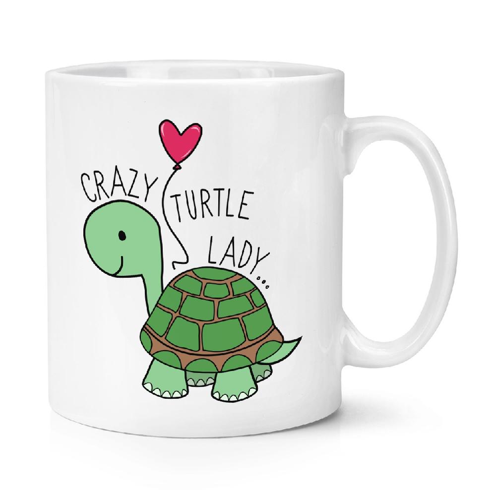 gift base Crazy Turtle Lady 10oz Mug Cup