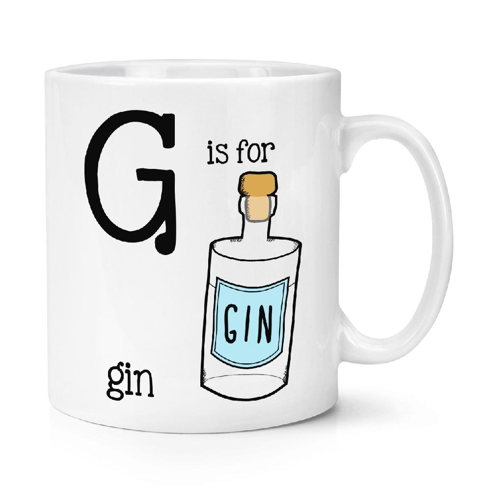 gift base G Is For Gin 10oz Mug Cup
