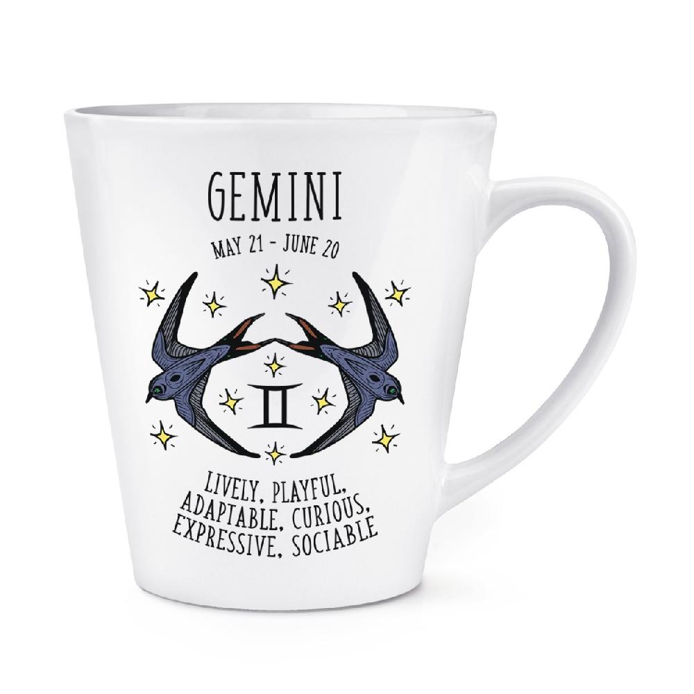 gift base Gemini Horoscope 12oz Latte Mug Cup