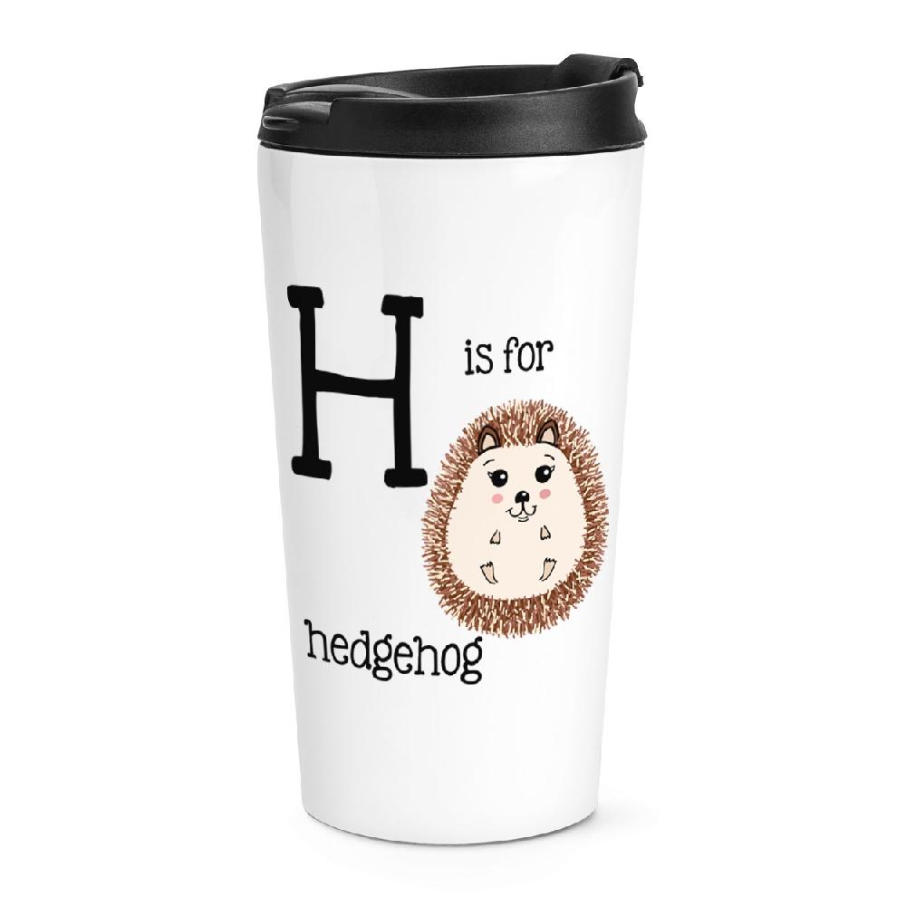 gift base H Is For Hedgehog Travel Mug Cup