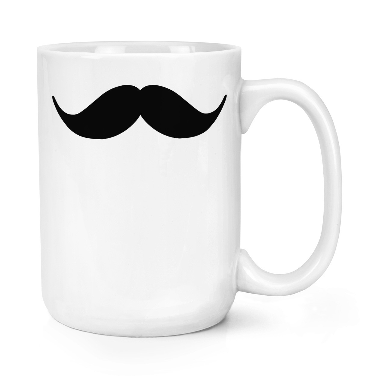 gift base Handlebar Moustache 15oz Large Mug Cup