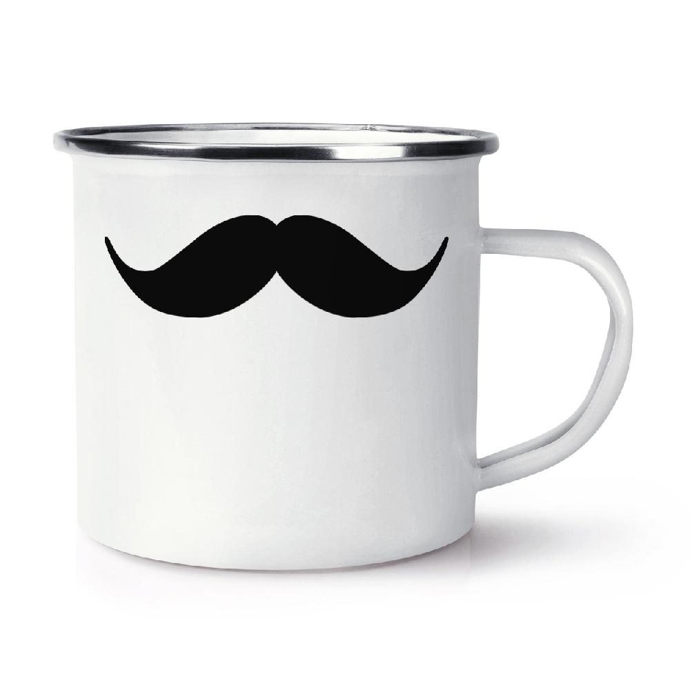 gift base Handlebar Moustache Retro Enamel Mug Cup