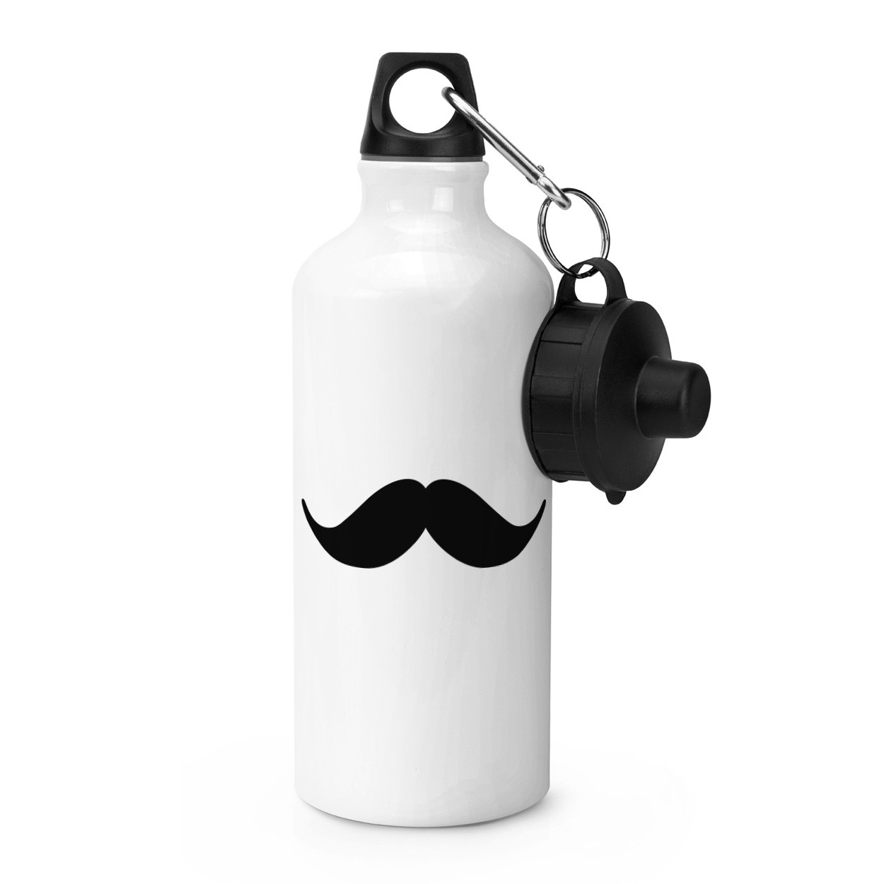 gift base Handlebar Moustache Sports Bottle