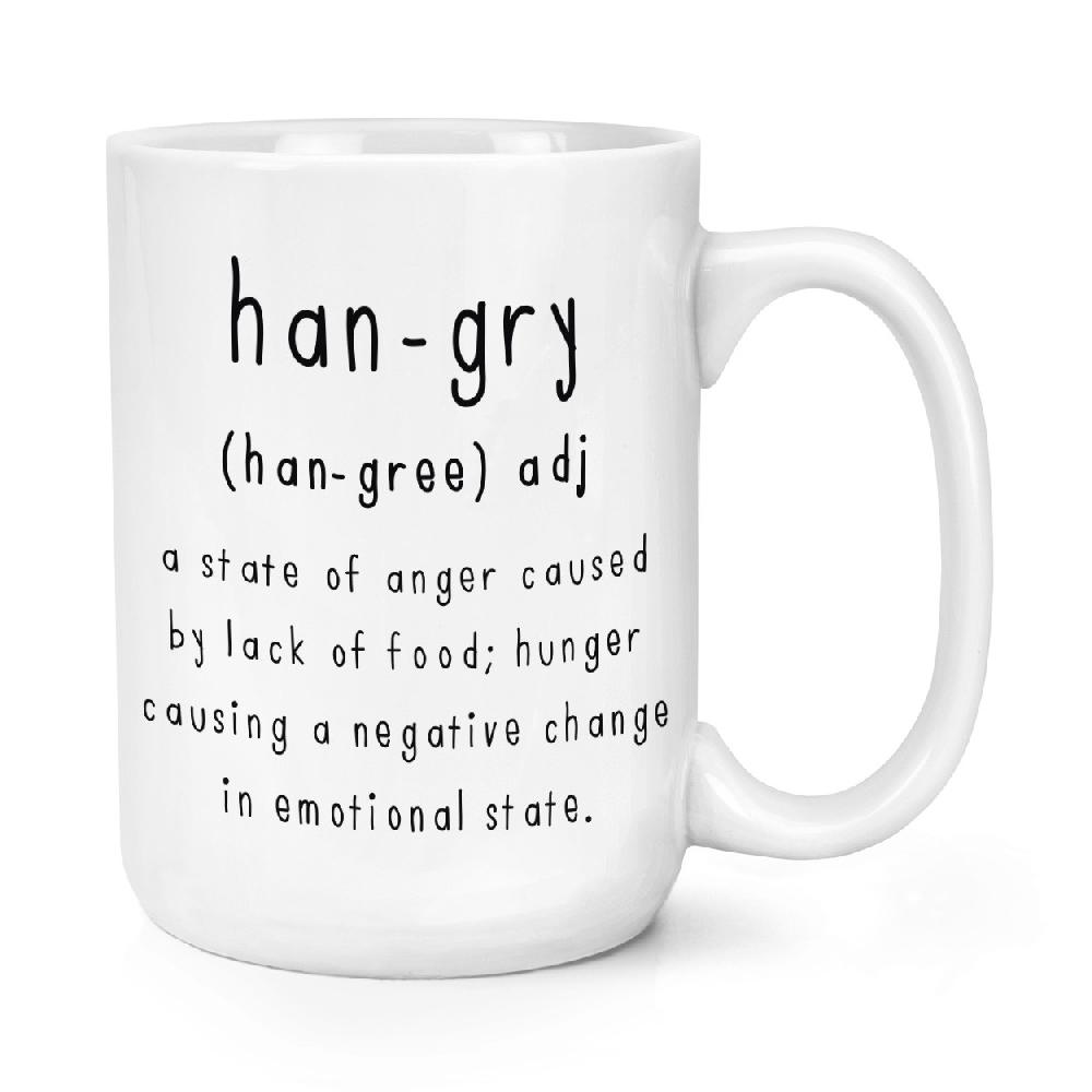 gift base Hangry Definition 15oz Large Mug Cup