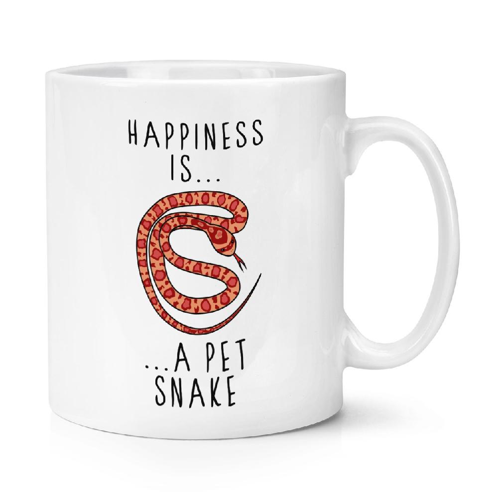 gift base Happiness Is A Pet Snake 10oz Mug Cup