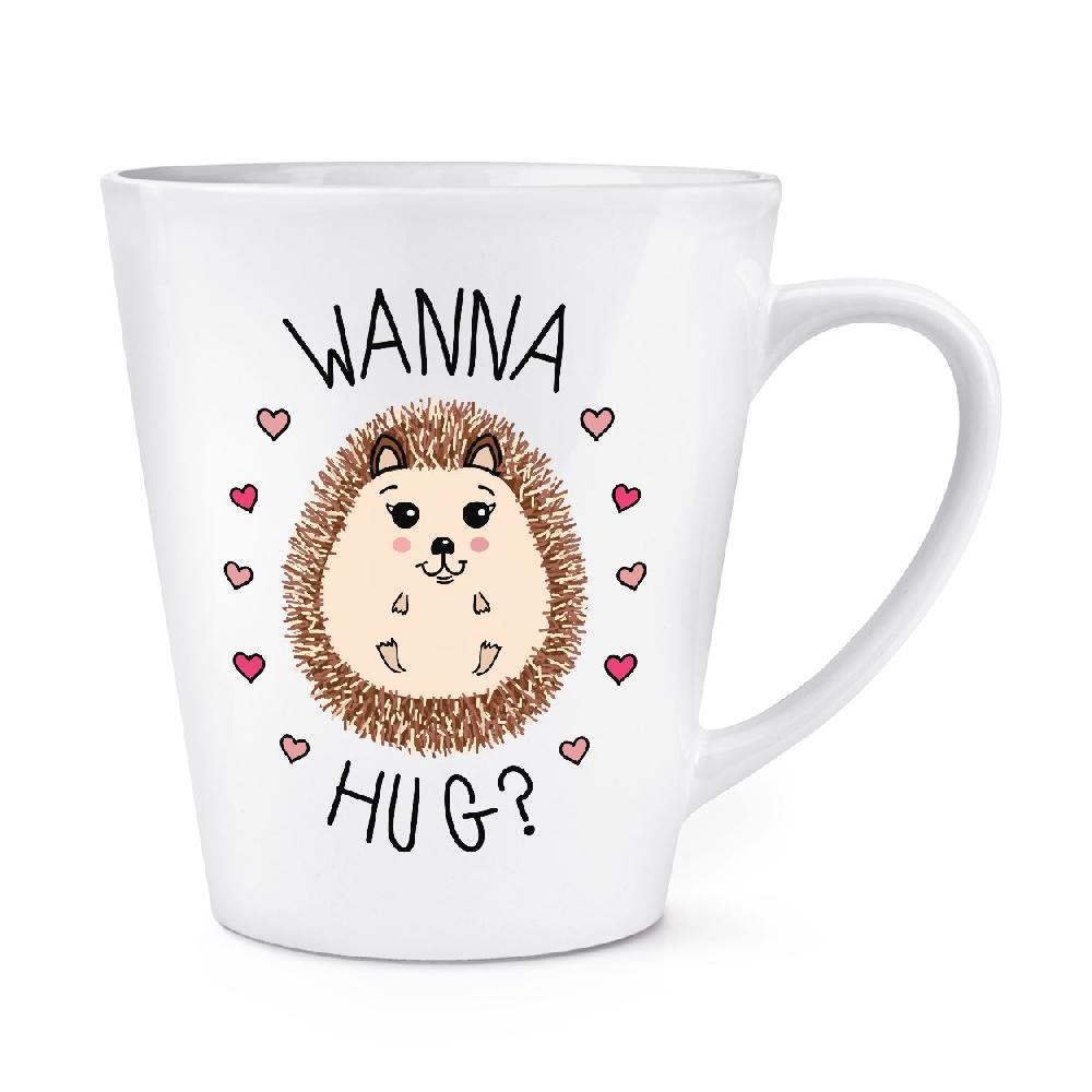 gift base Hedgehog Wanna Hug 12oz Latte Mug Cup