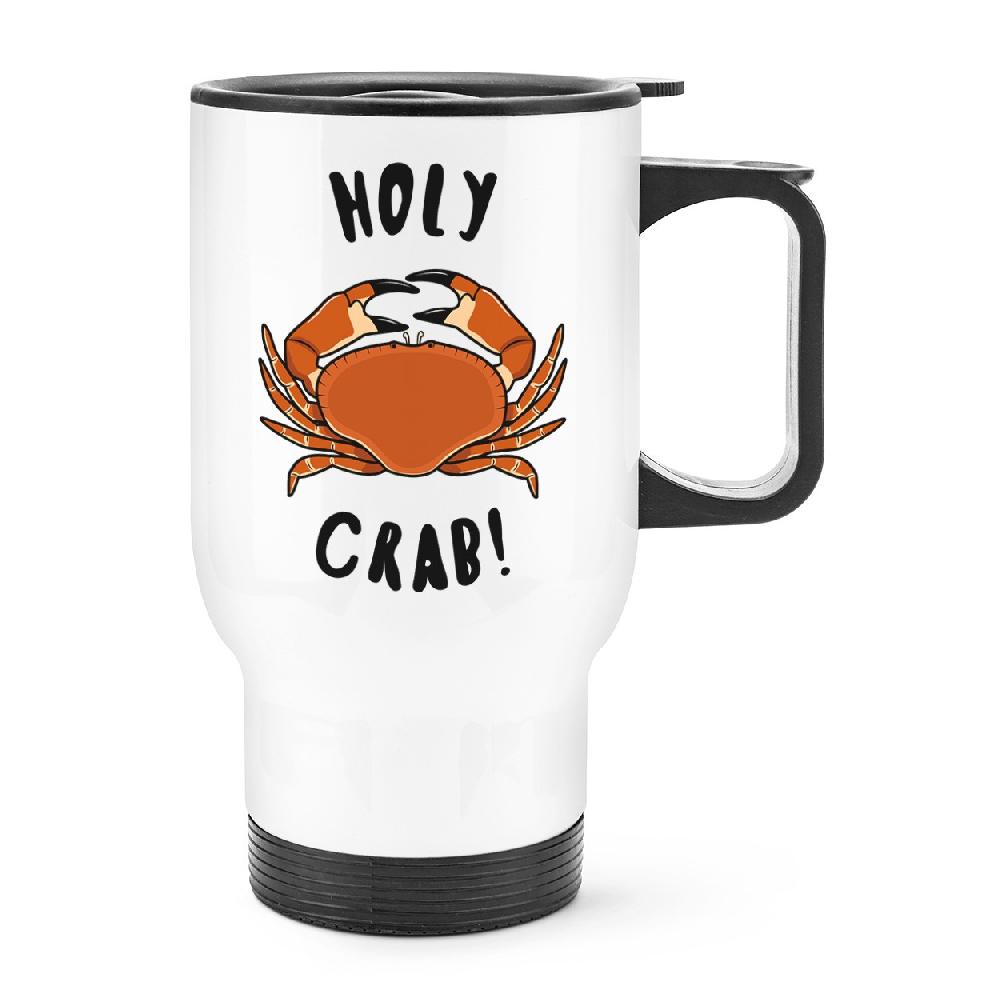 gift base Holy Crab Travel Mug Cup With Handle