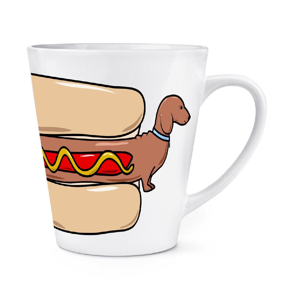 gift base Hot Dog Dachshund 12oz Latte Mug Cup