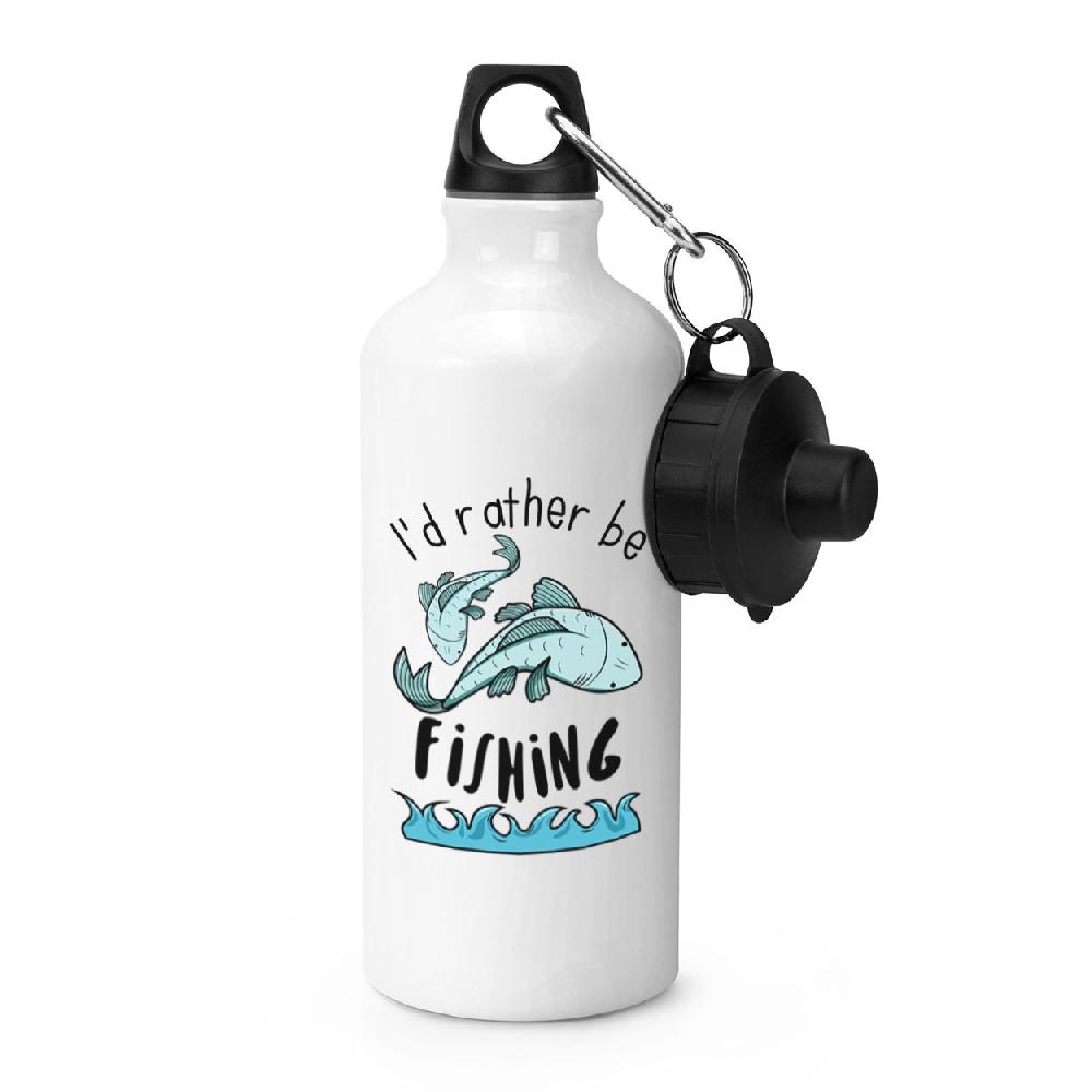gift base I'd Rather Be Fishing Sports Bottle