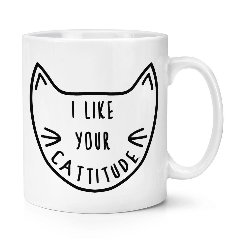 gift base I Like Your Cattitude 10oz Mug Cup