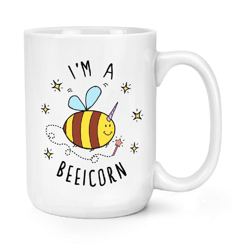 gift base I'm A Beeicorn 15oz Large Mug Cup