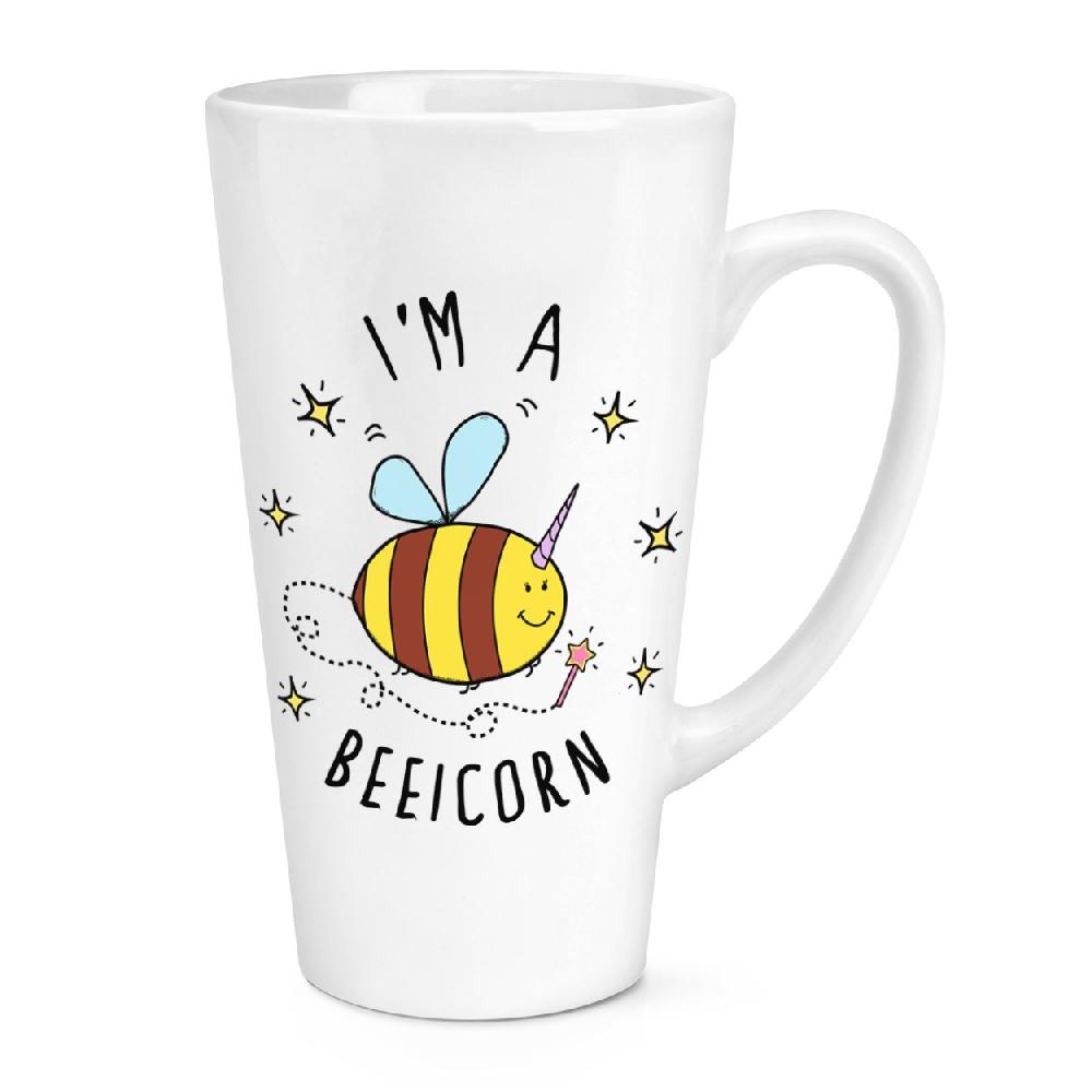 gift base I'm A Beeicorn 17oz Large Latte Mug Cup