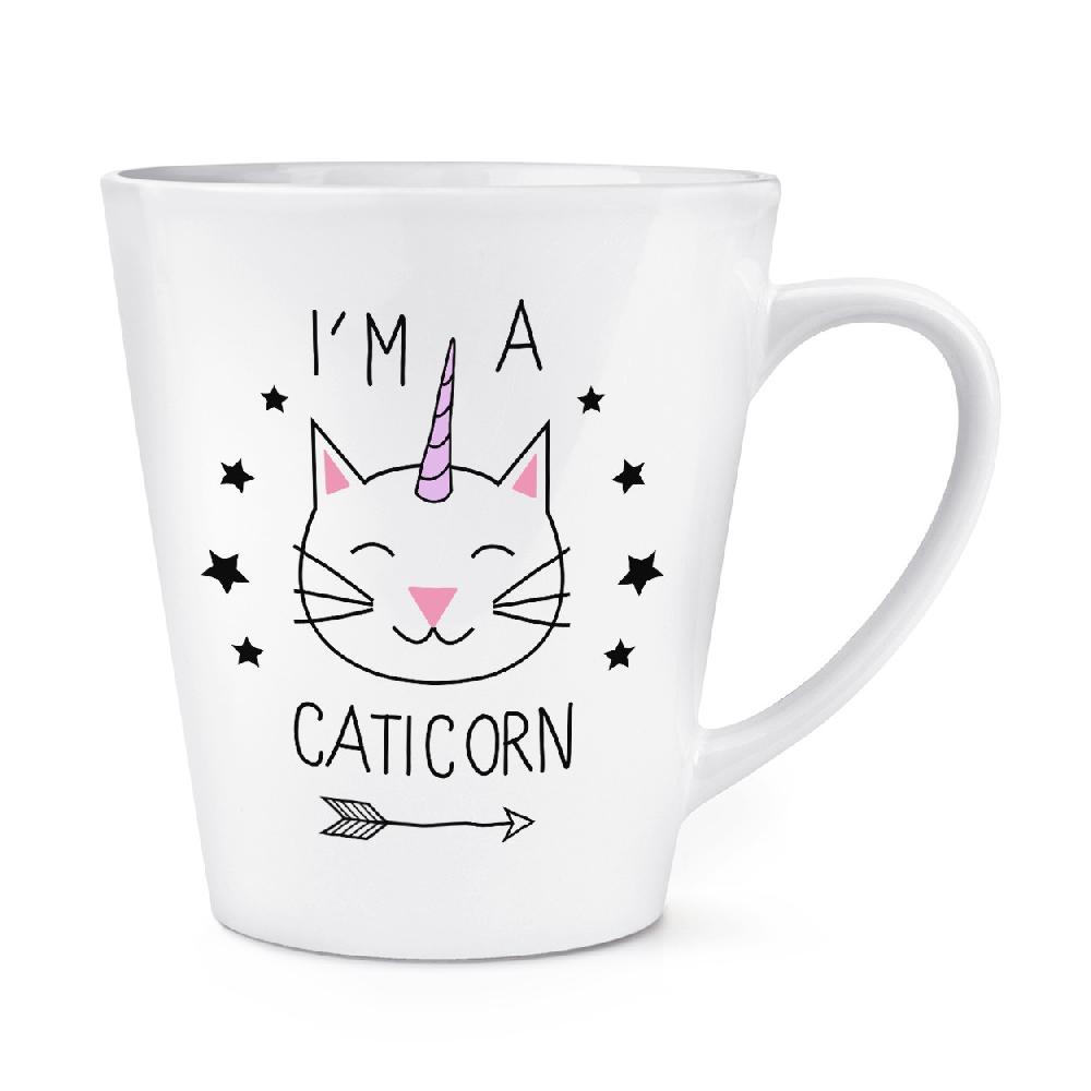 gift base I'm a Caticorn 12oz Latte Mug Cup
