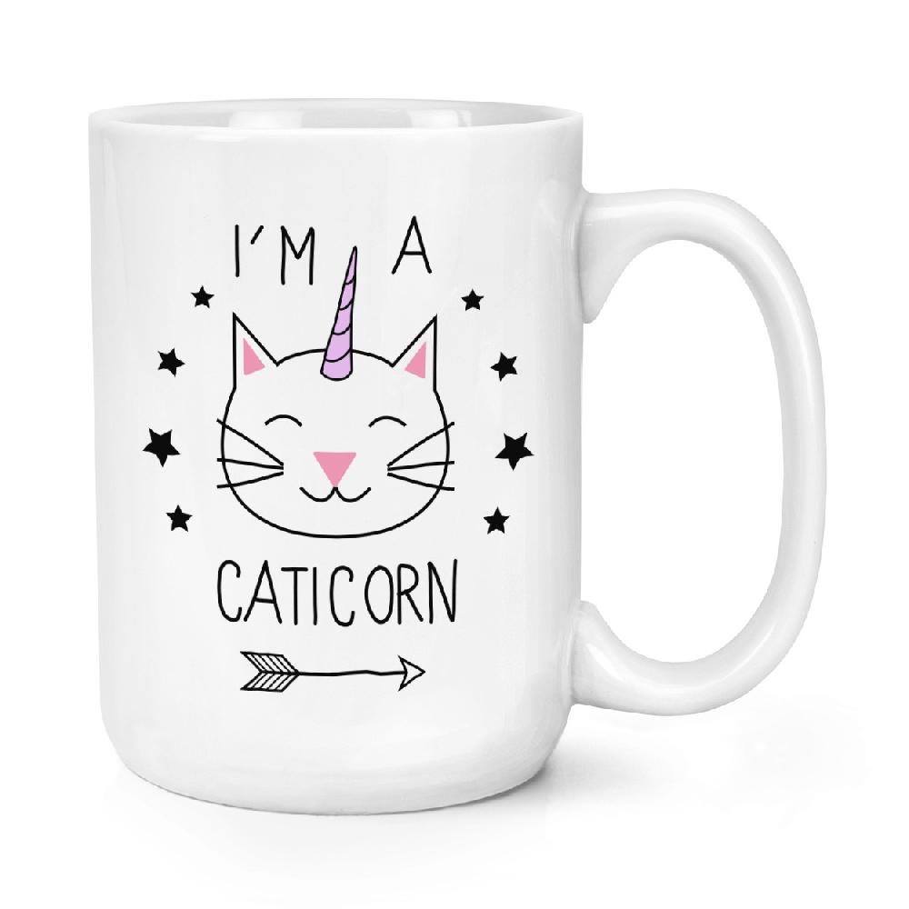 gift base I'm A Caticorn 15oz Large Mug Cup