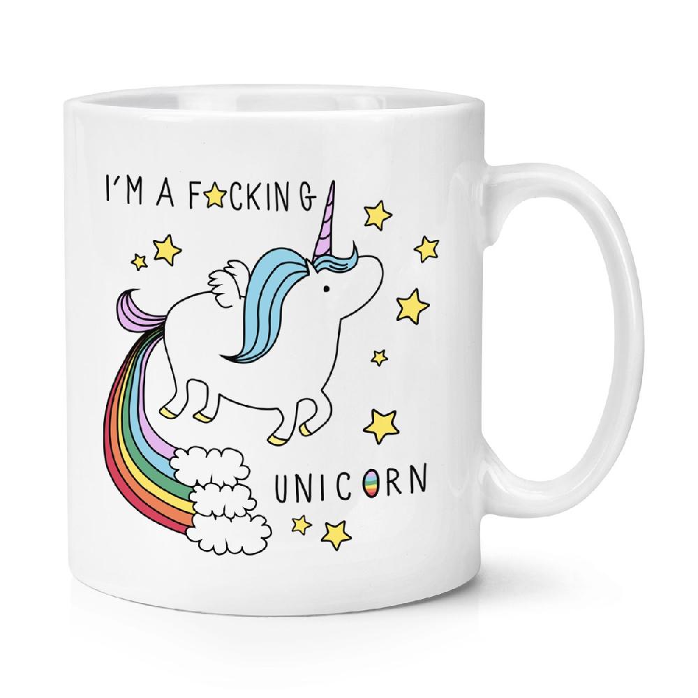gift base I'm A F-cking Unicorn 10oz Mug Cup