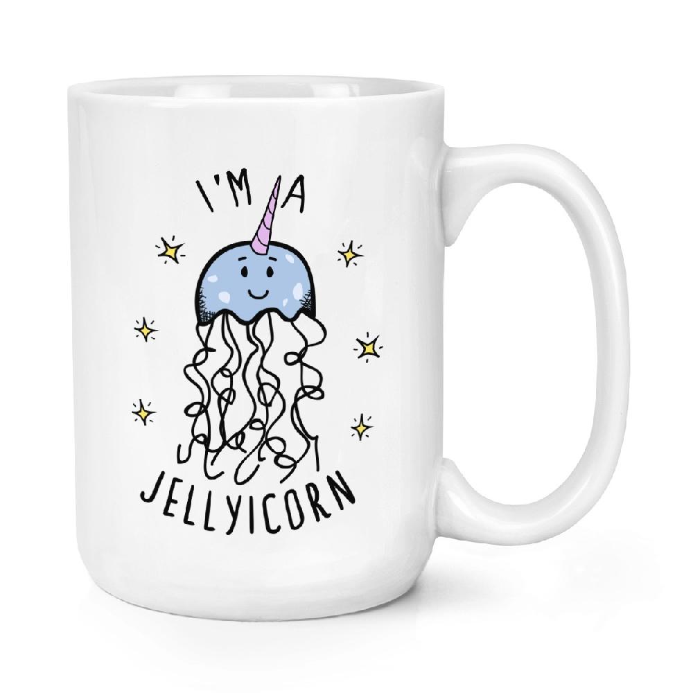 gift base I'm A Jellyicorn 15oz Large Mug Cup