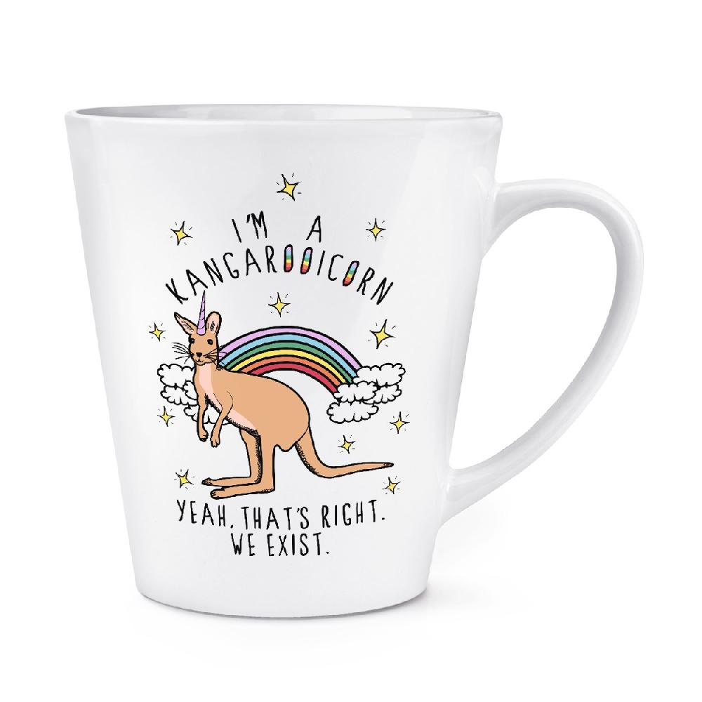 gift base I'm A Kangarooicorn 12oz Latte Mug Cup