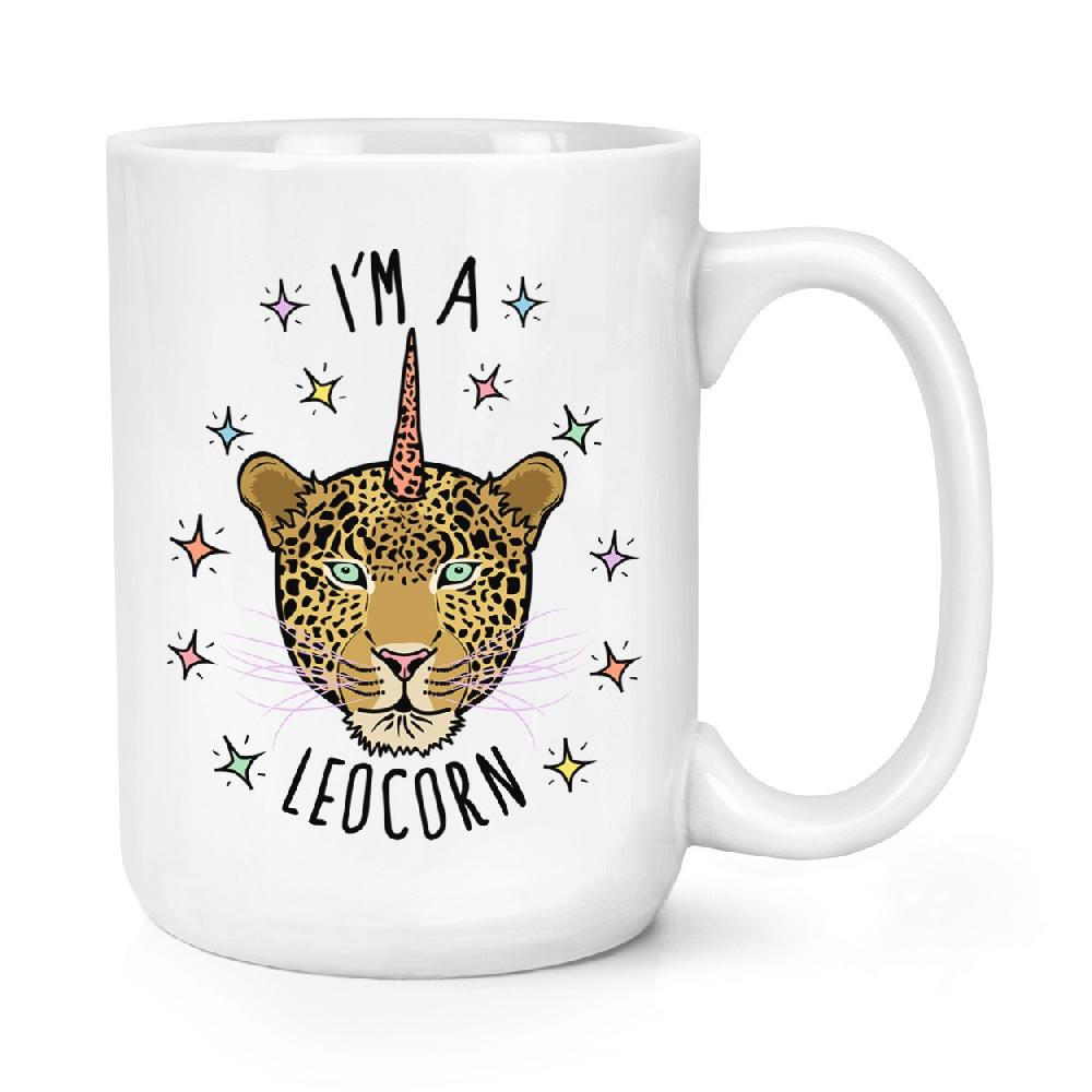 gift base I'm A Leocorn 15oz Large Mug Cup