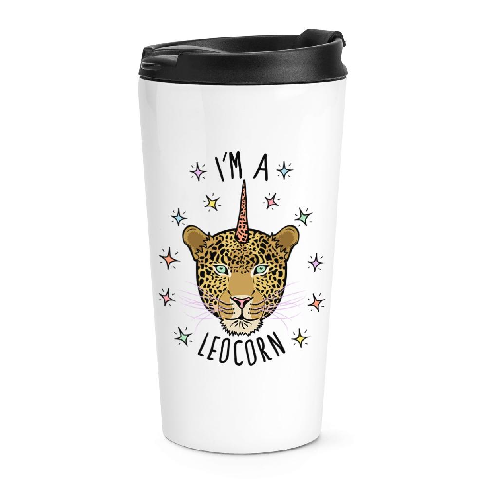gift base I'm A Leocorn Travel Mug Cup