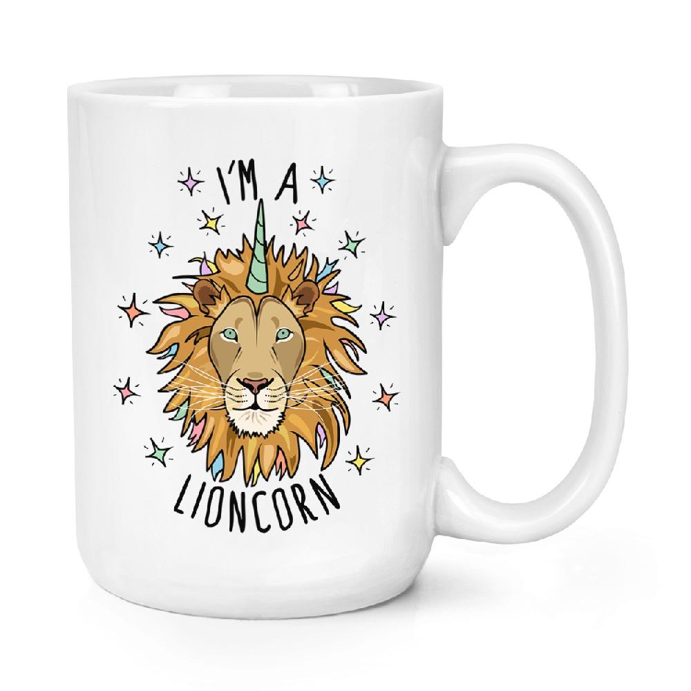 gift base I'm A Lioncorn 15oz Large Mug Cup