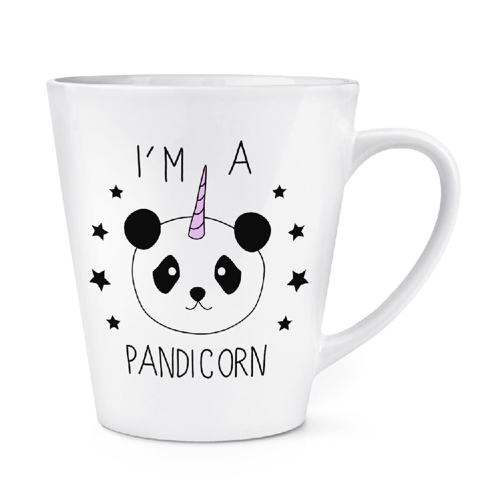 gift base I'm a Pandicorn 12oz Latte Mug Cup