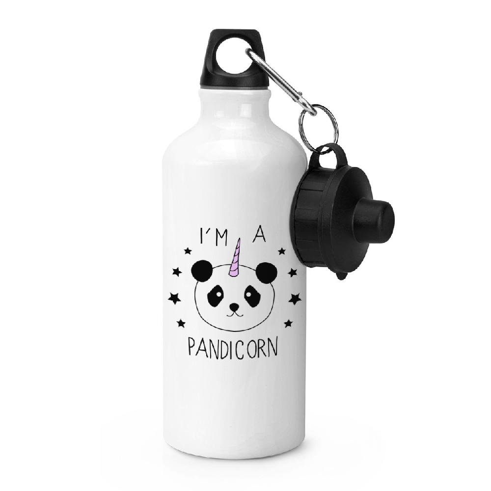 gift base I'm A Pandicorn Unicorn Sports Bottle
